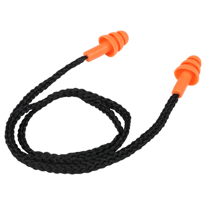 NITRAS MUTE PLUGS, høreværnspropper, orange / sort, EN 352-2 plast | Pakke (48 stk.)