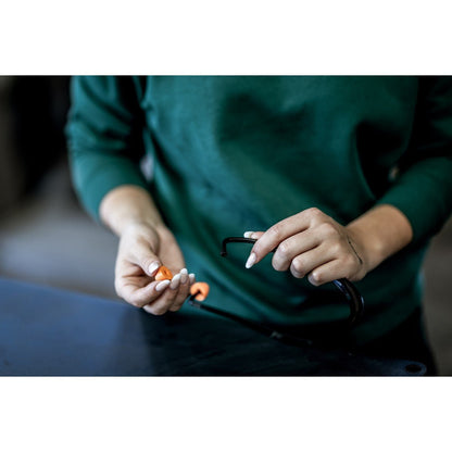 NITRAS ørepropper, orange, EN 352, polypose med 5 par | Pakke (1 stk.)
