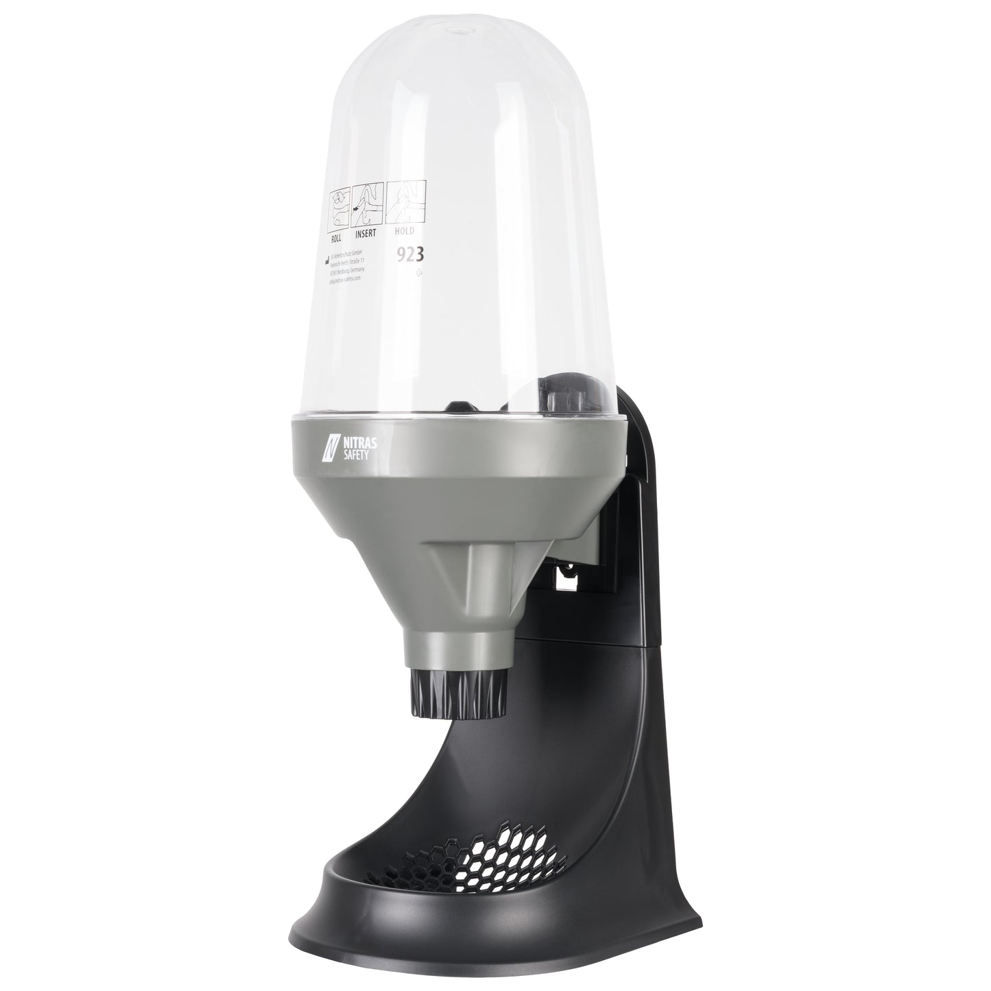 NITRAS høreværn dispenser, grå / sort, EN 352 | Pakke (1 stk.)