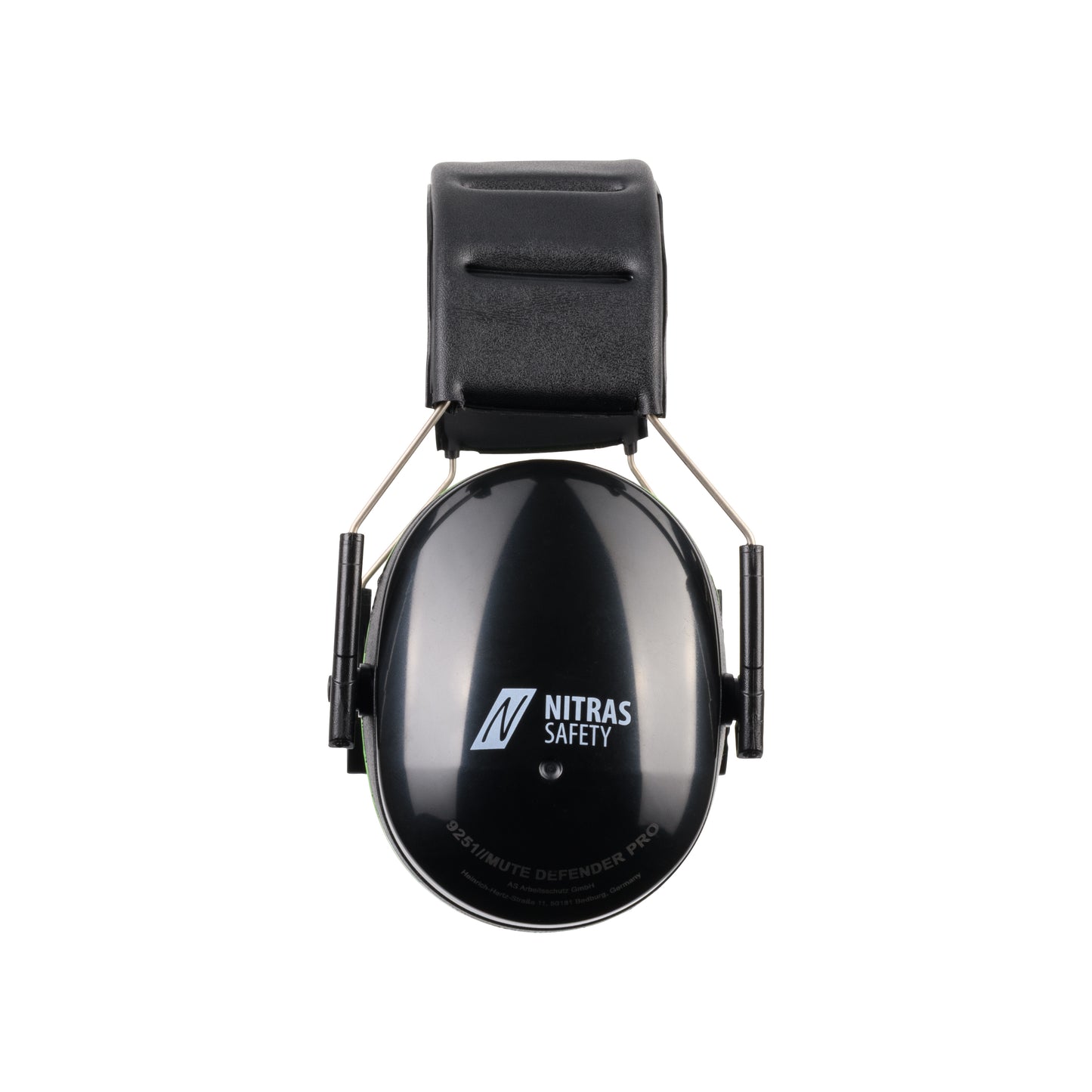 NITRAS MUTE DEFENDER PRO, høreværn, sort/grøn, EN 352-1 plast | Pakke (1 stk.)