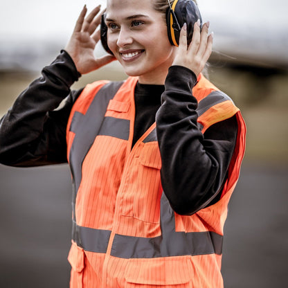 NITRAS MUTE DEFENDER PRO, høreværn, sort / gul, EN 352-1 plast | Pakke (1 stk.)