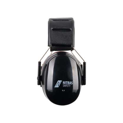 NITRAS MUTE DEFENDER PRO, høreværn, sort / rød, EN 352-1 plast | Pakke (1 stk.)