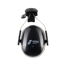 NITRAS MUTE DEFENDER PRO, høreværn, sort/gul, EN 352-3 plast | Pakke (1 stk.)