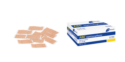 ABE® injektionsgips, 2 x 4 cm | Pakke (500 stk.)