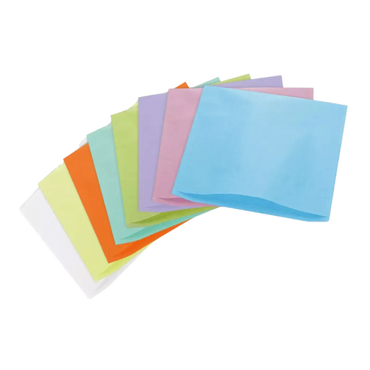 Ampri Dental Headctabrest Saver Tissue Paper, forskellige farver | Boks (175 stykker)