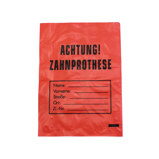 Ampri LDPE -protesepose Rød 17 x 24 cm | Pap (1 pakker)