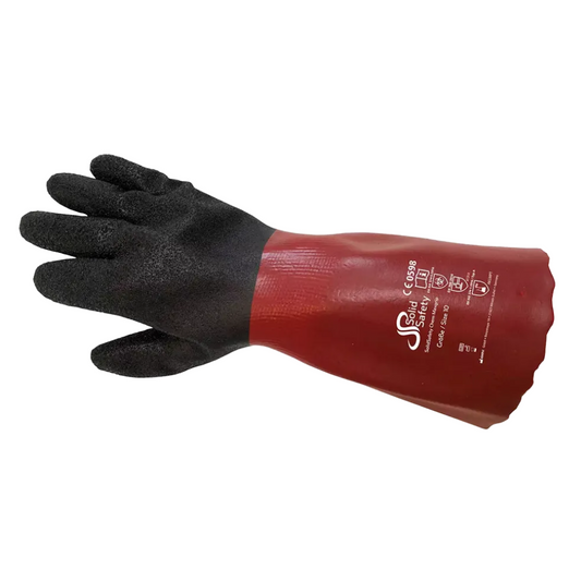 Ampri SolidSafety Chem MaxGrip Chemical Protection Handsker M - L