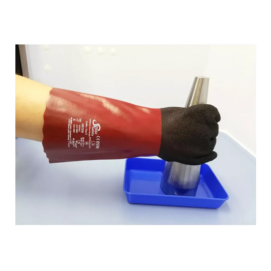 Ampri SolidSafety Chem MaxGrip Chemical Protection Handsker M - L