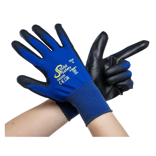 Ampri SolidSafety Tough Fine Touch Ultra -Lys Assembly Håndsko XS - XXL