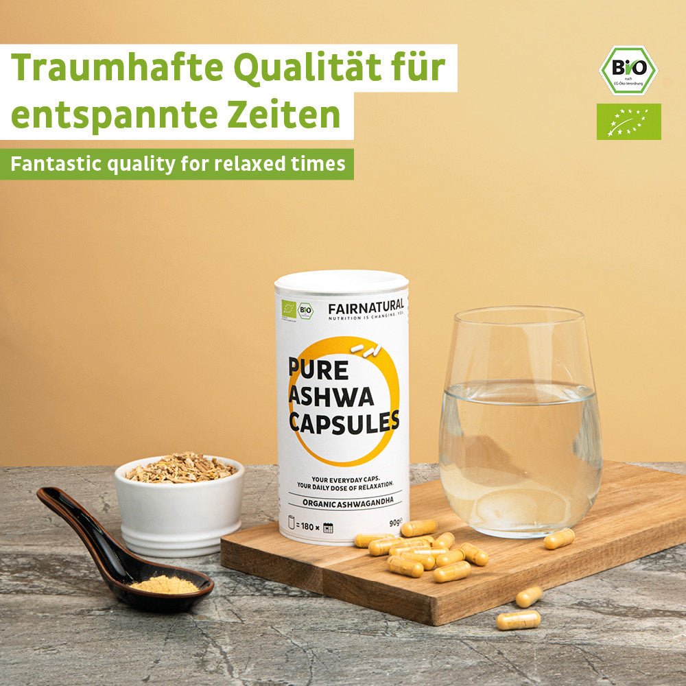Økologiske Ashwagandha kapsler