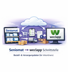 Seniomat til weclapp interface