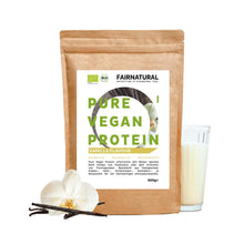 Økologisk vegansk proteinpulver vanilje uden soja