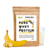 Økologisk valleproteinpulver banan