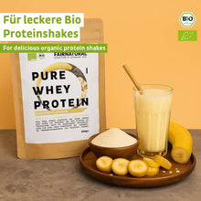Økologisk valleproteinpulver banan