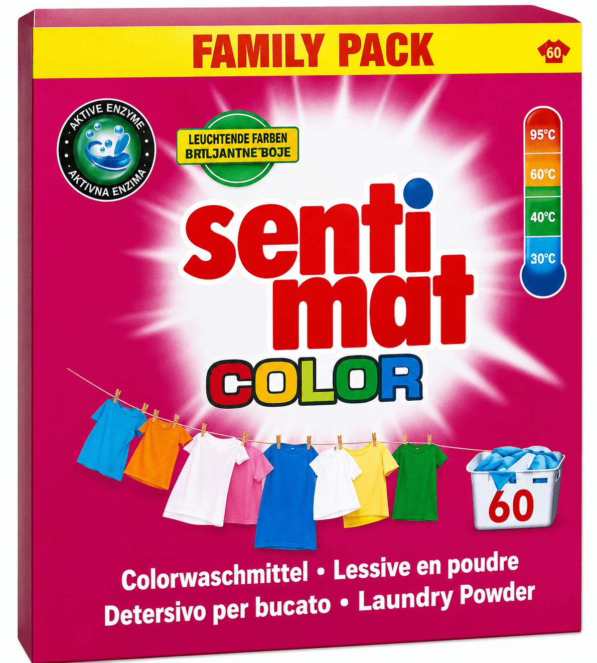 Sentimat farve 3,3 kg | Pakke (3300 g)