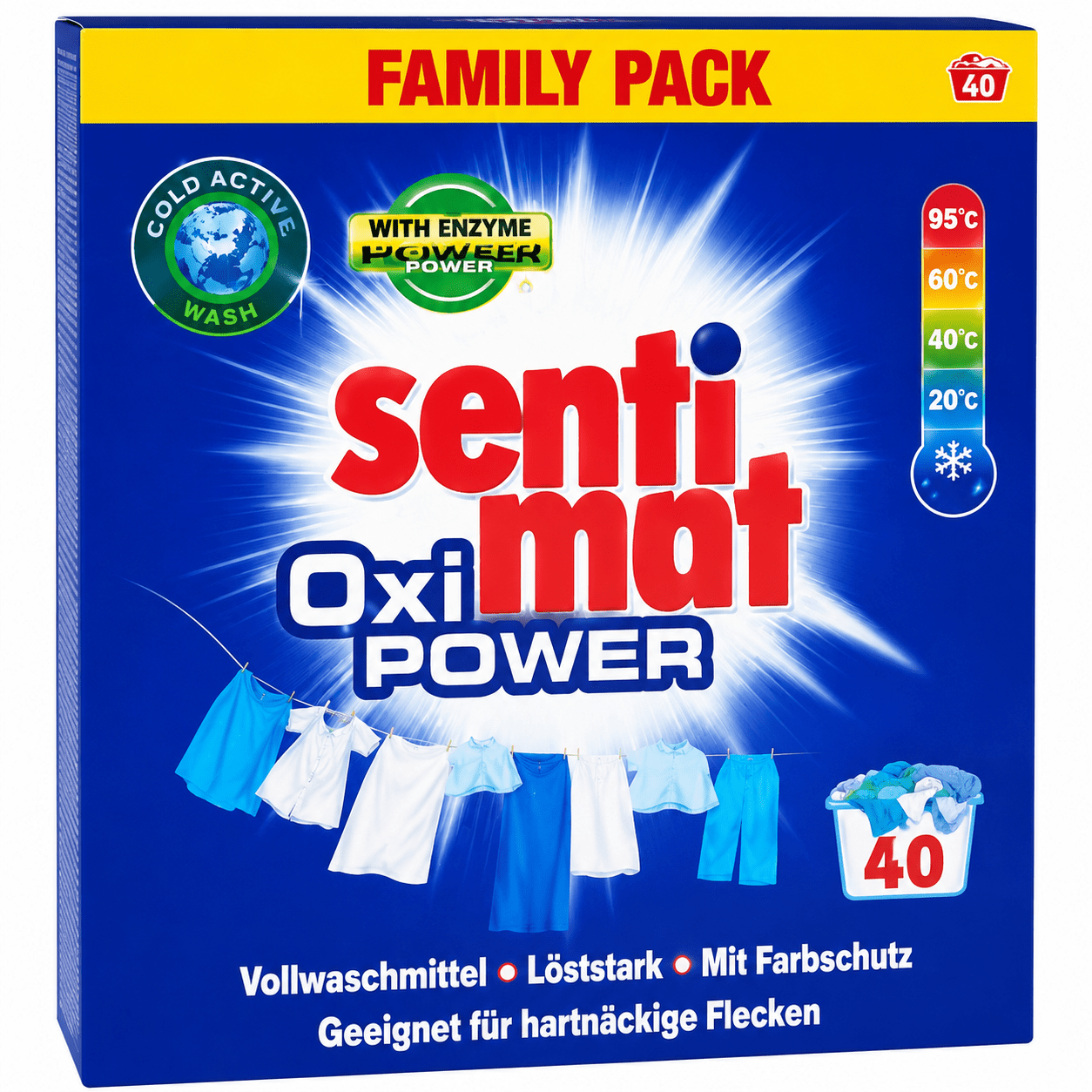 Sentimat Oxi Power 3,3 kg | Pakke (3300 g)