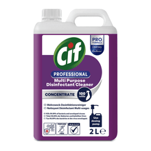 Cif professionel koncentreret multifunktionsdesinfektionsrens | Beholder (2 l)