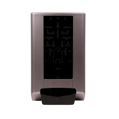 Diversey Deutschland GmbH & Co. OHG IntelliCare Dispenser Manuel 1 stk. i rustfrit stål med sort sensorområde sikrer hygiejnisk brug og er afbildet på hvid baggrund.