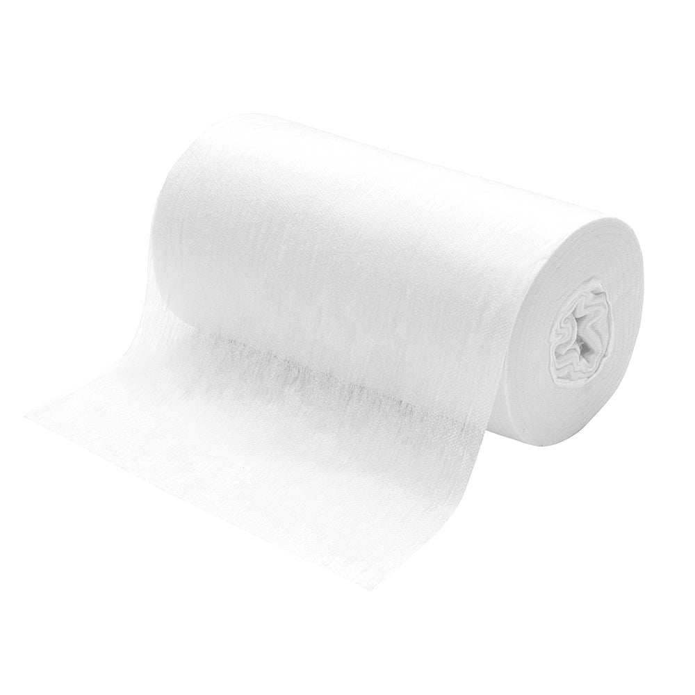 TASKI Florzip refillpakke 65 fra Diversey Deutschland GmbH & Co. OHG indeholder 6 ruller à 150 hvide, olieimprægnerede engangsklude (65 x 25 cm), ideelle til rengøring af olierede overflader. Levering i en kasse med 6 spande.