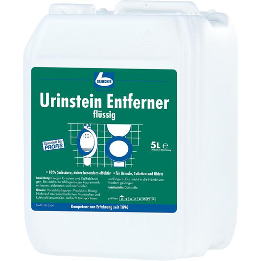 Dr. Becher Urinstein fjernet