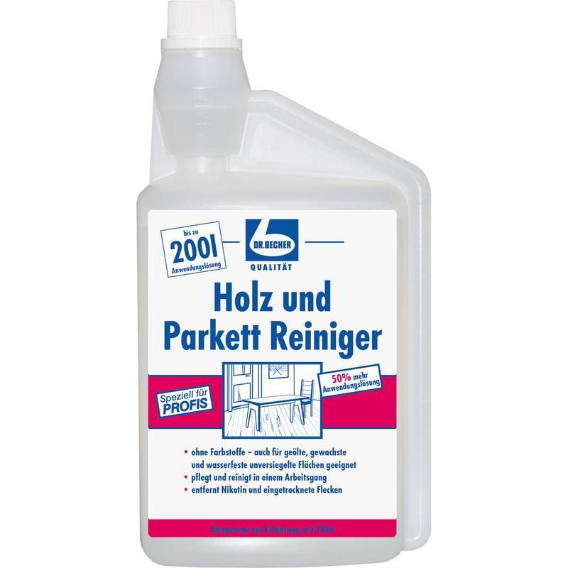Dr. Becher Træ og parketrens -1 liter | Flaske (1000 ml)