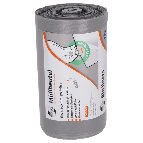 Deiss første plus PCR -affaldsposer 80 liter, 34043