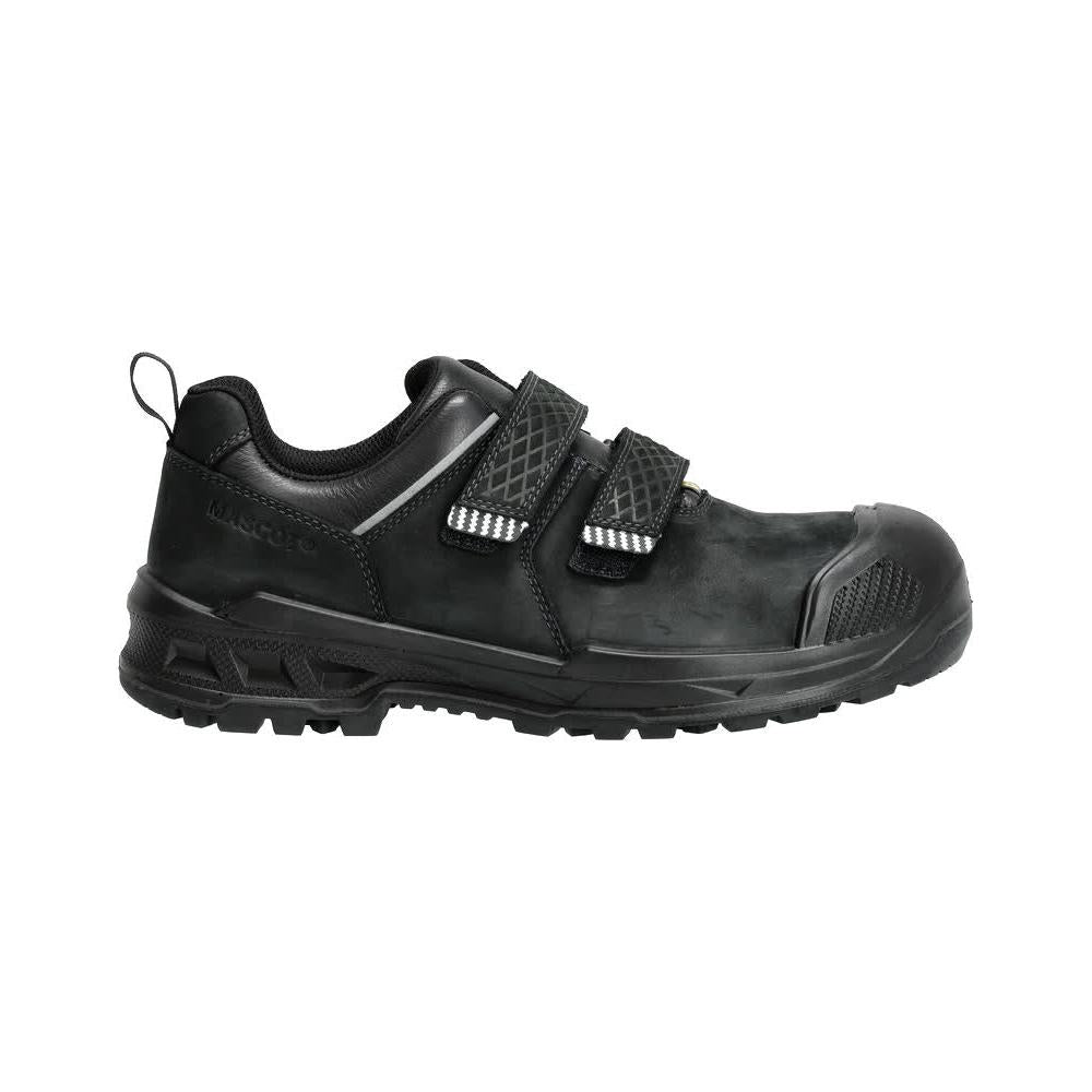 Sikkerhedssko S3S, Velcro sikkerhedssko S3S, sort