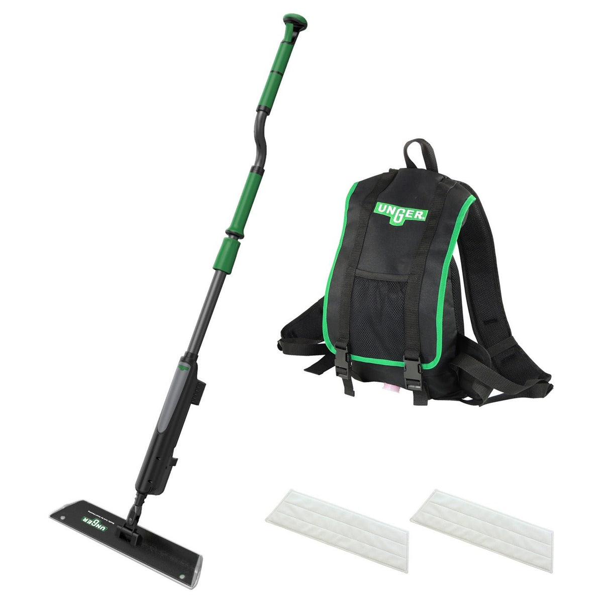Unger erGO! Wax Bodenpflege Set Klettmopp
