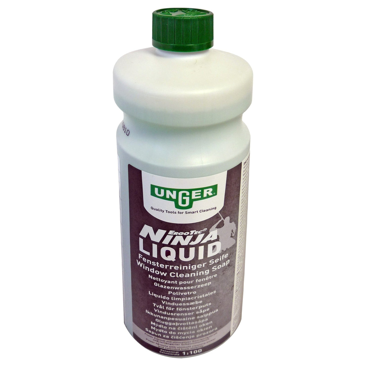 Unger Ninja Liquid Glasreinigungsseife, 1 l