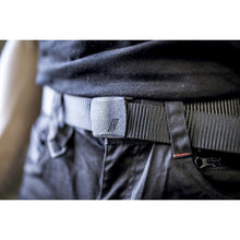 NITRAS bælte med plastikspænde, sort Polyester: 100% | Pakke (1 stk.)