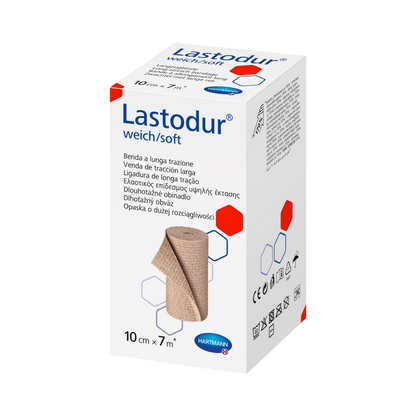 Langstræksbind til en let kompression