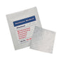 Holthaus Medical Alumed® sårkomprespakken fra Holthaus Medical GmbH & Co. KG viser en sårforbinding med aluminiumnet på flere sprog. Den måler 10 x 10 cm og indeholder et enkelt sterilt stykke (1 stk.).