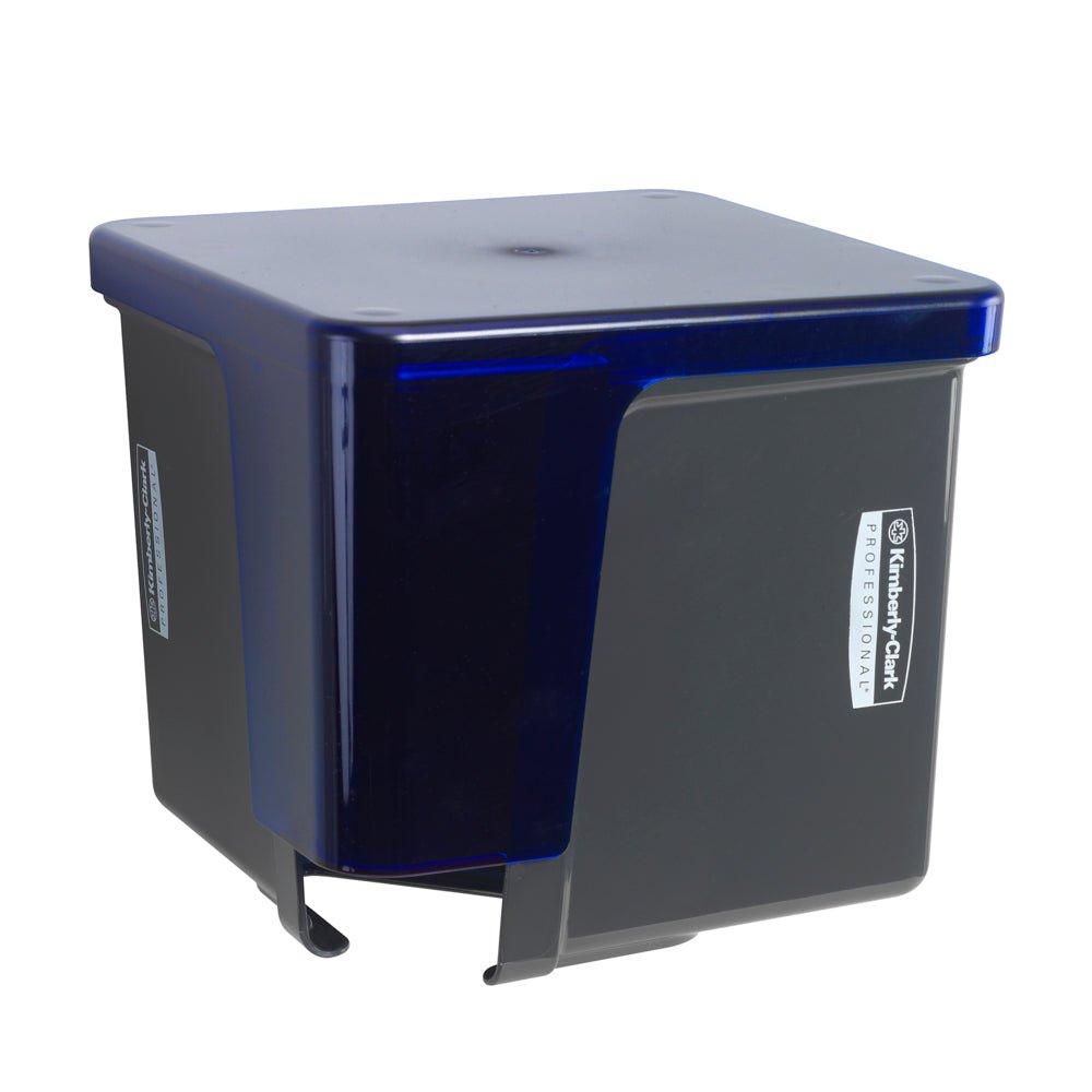 Den Kimberly-Clark Professional™ kluddispenser - kvartfoldet i grå fra Kimberly-Clark GmbH er en vægmonteret, rektangulær dispenser til hygiejnisk udtagning af kvartfoldede klude.