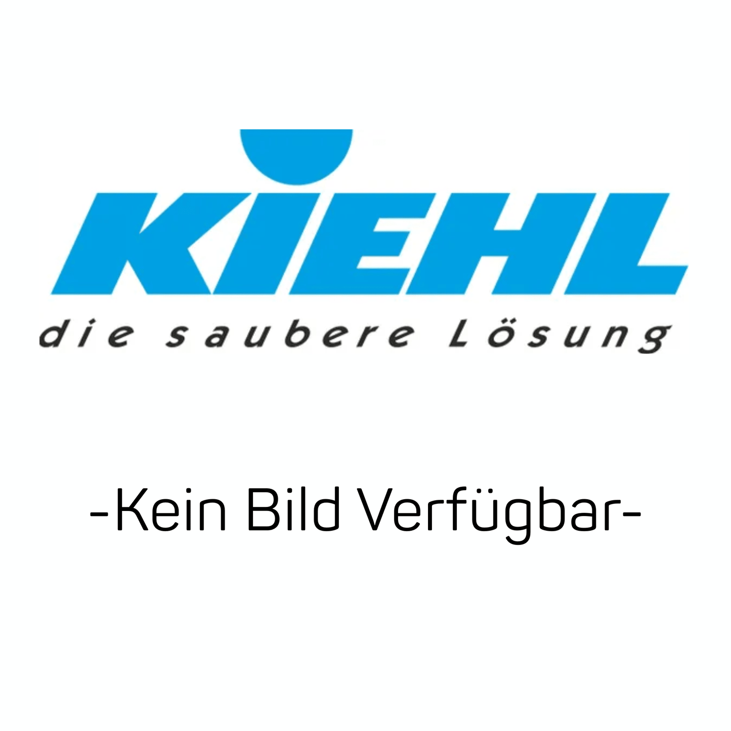 Billedet viser det blå logo af Johannes Kiehl KG med teksten "die saubere Lösung" nedenunder. Nedenunder henviser "-Intet billede tilgængeligt-" til Kiehl Opybac N Flydende Vaskelotion til hygiejnisk håndvask 500 ml | Karton (8 flasker).