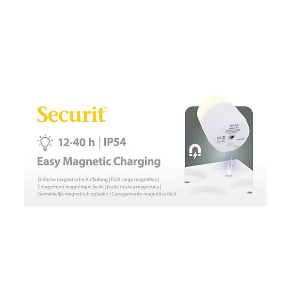 Papstar Securit® 4 LED fyrfadslys refill pakke Ø 4 cm x 5 cm "Amsterdam" belysningstid 12-40 timer