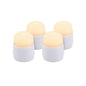 Papstar Securit® 4 LED fyrfadslys refill pakke Ø 4 cm x 5 cm "Amsterdam" belysningstid 12-40 timer