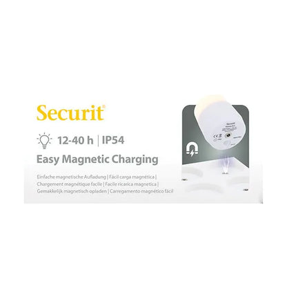 Papstar Securit® 4 LED fyrfadslys refill pakke Ø 4 cm x 5 cm "Amsterdam" belysningstid 12-40 timer
