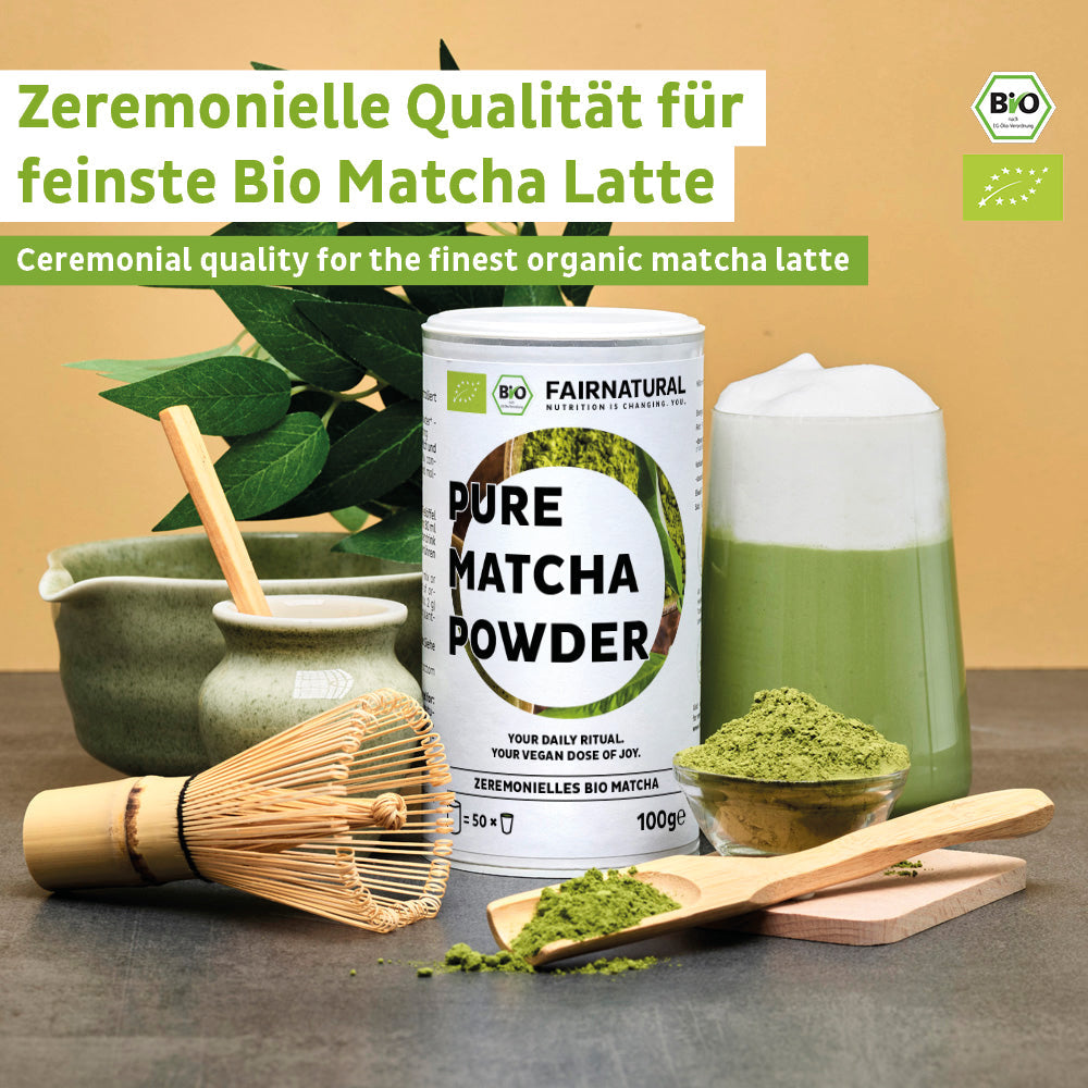 Ceremonielt økologisk matcha-pulver