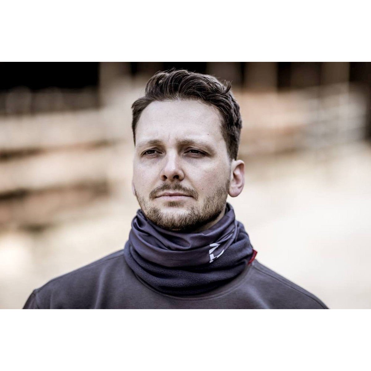 NITRAS multifunktionel rørdug, antracit Polyester: 100% | Pakke (1 stk.)