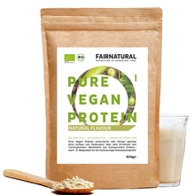 Økologisk vegansk proteinpulverneutral uden soja