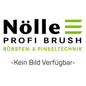 Logo for Nölle Profi Brush Børste- & Penselteknik e.K. med grønne striber, hvor lammeskindstøvkosten med teleskopskaft op til 105 cm til effektiv støvfjerning er afbildet. Nederst står der: "-Intet billede tilgængeligt-".