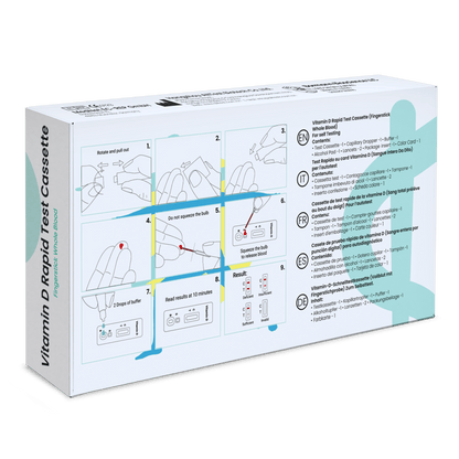 Alle test vitamin-D testkit hurtig hurtig test | 1 stykke