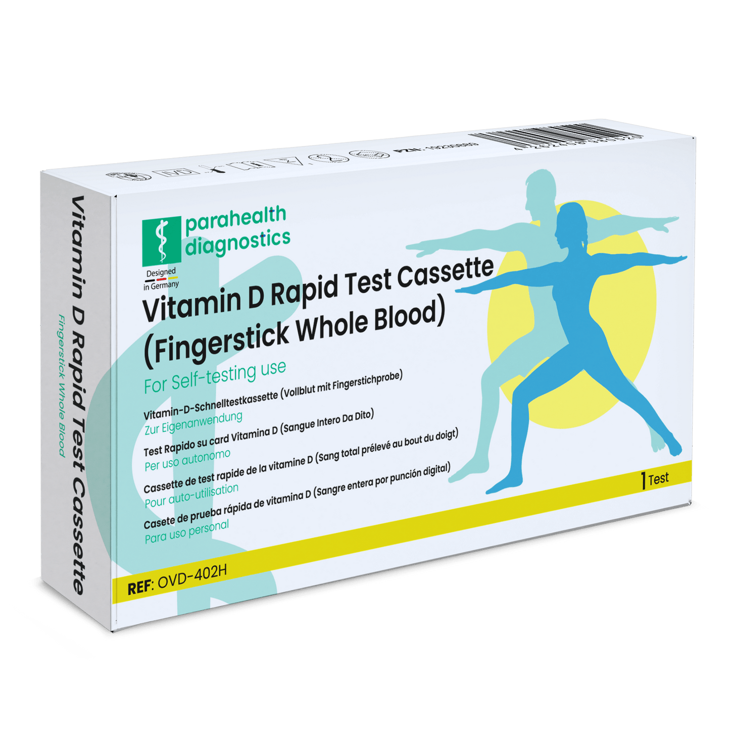 Alle test vitamin-D testkit hurtig hurtig test | 1 stykke