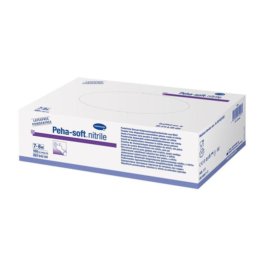 Hartmann Peha-Soft® Nitril Powderfree, i forskellige størrelser