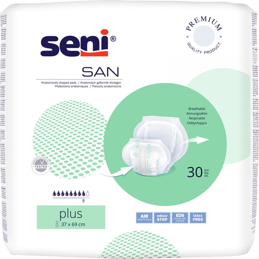 Seni San Plus inkontinensskabelon