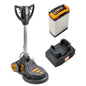 Das TASKI ERGODISC FLEXX 43 Starterkit fra Diversey Deutschland GmbH & Co. OHG er en batteridrevet enkeltmaskine med tre hastigheder og markant design, leveret med batteri og ladestation (1 stk.).
