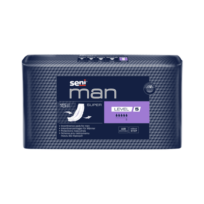 Inkontinensindlæg til mænd, indlæg