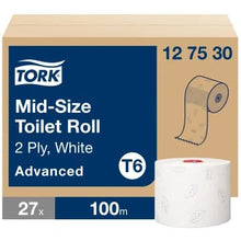 Tork Midi Toiletpapir Hvid | Karton (27 pakker)