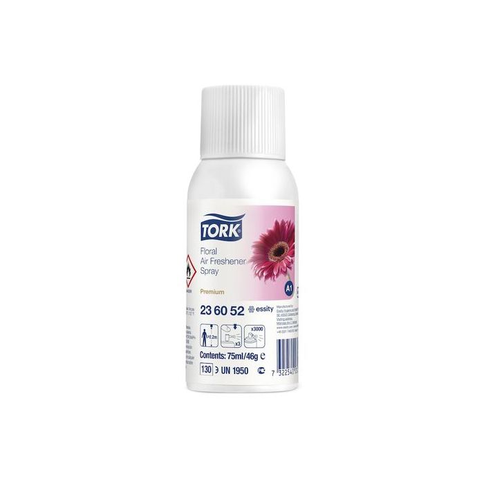 Tork luftfriskerspray med blomsterduft | Flaske (75 ml)