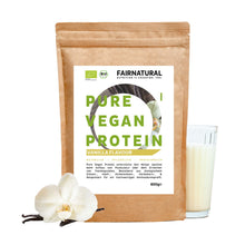 Økologisk vegansk proteinpulver vanilje uden soja